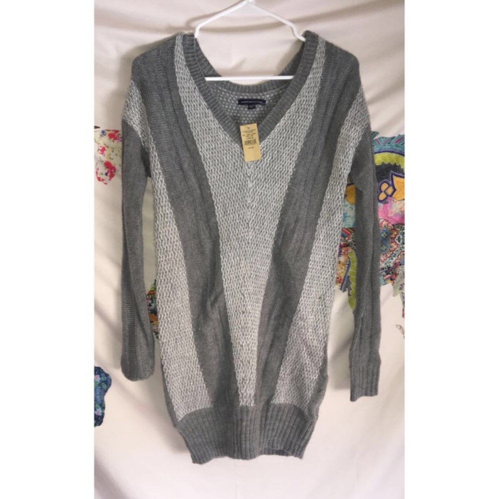 American Eagle fitted sweater dress